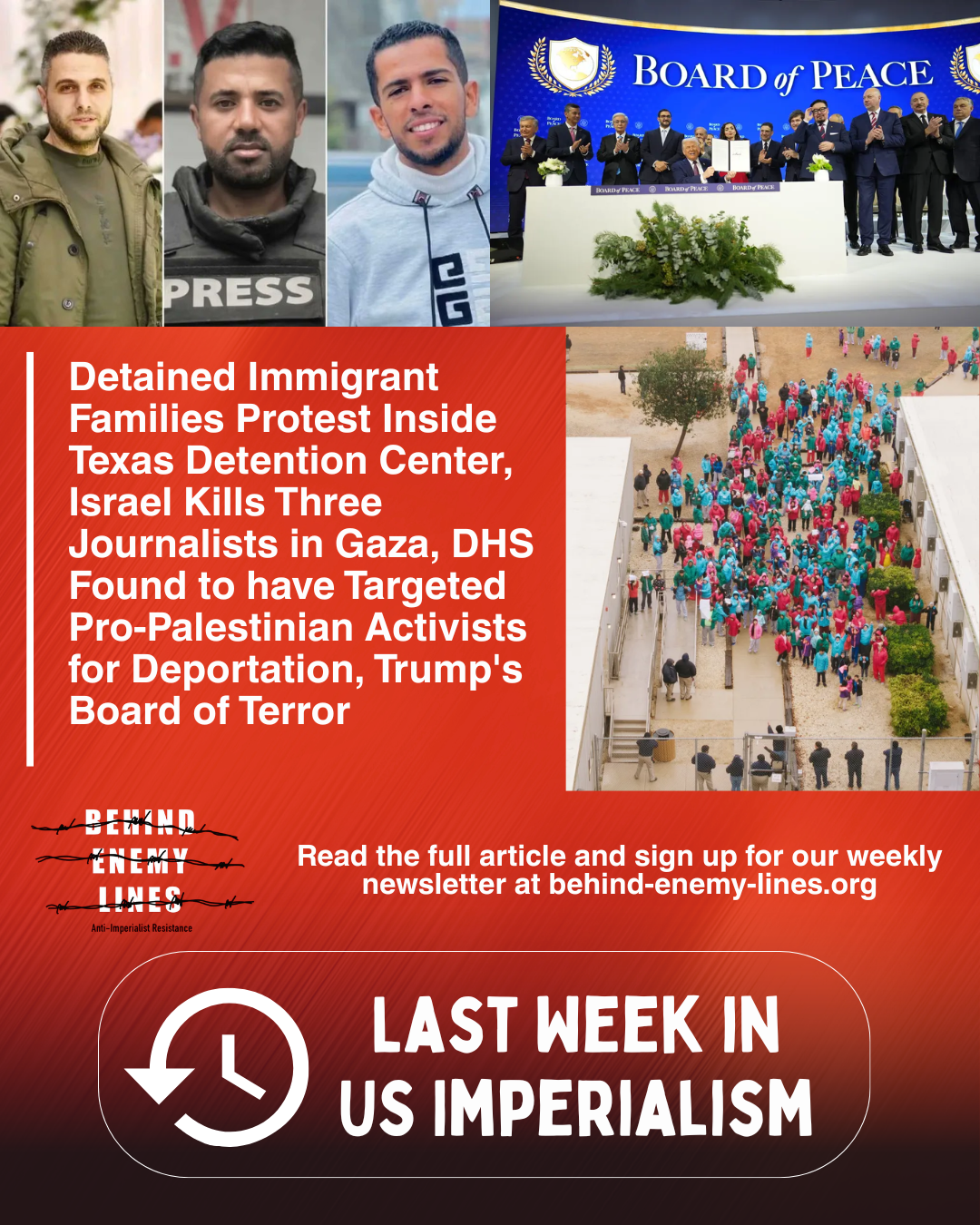 Last Week in US Imperialism –&nbsp;1/27/26