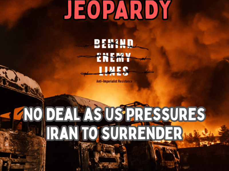 Ceasefire in Jeopardy: No Deal as US Pressures Iran to&nbsp;Surrender