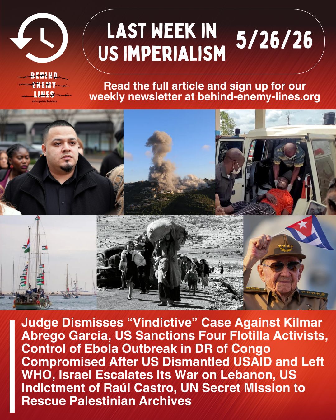 Last Week in US Imperialism –&nbsp;5/26/26