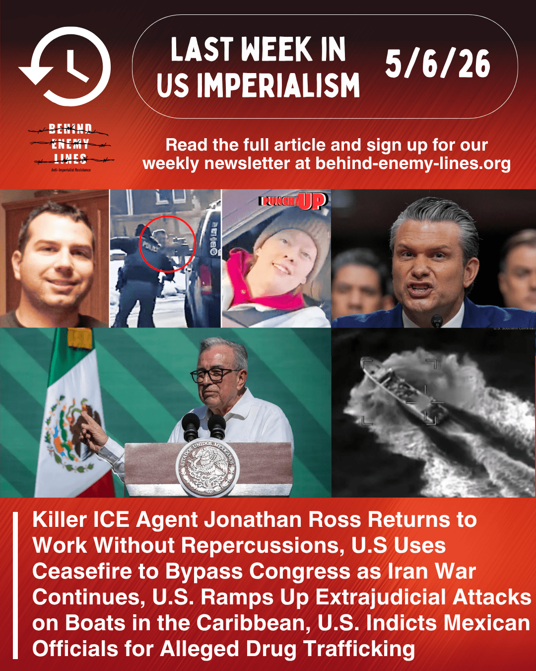 Last Week in US Imperialism –&nbsp;5/6/26