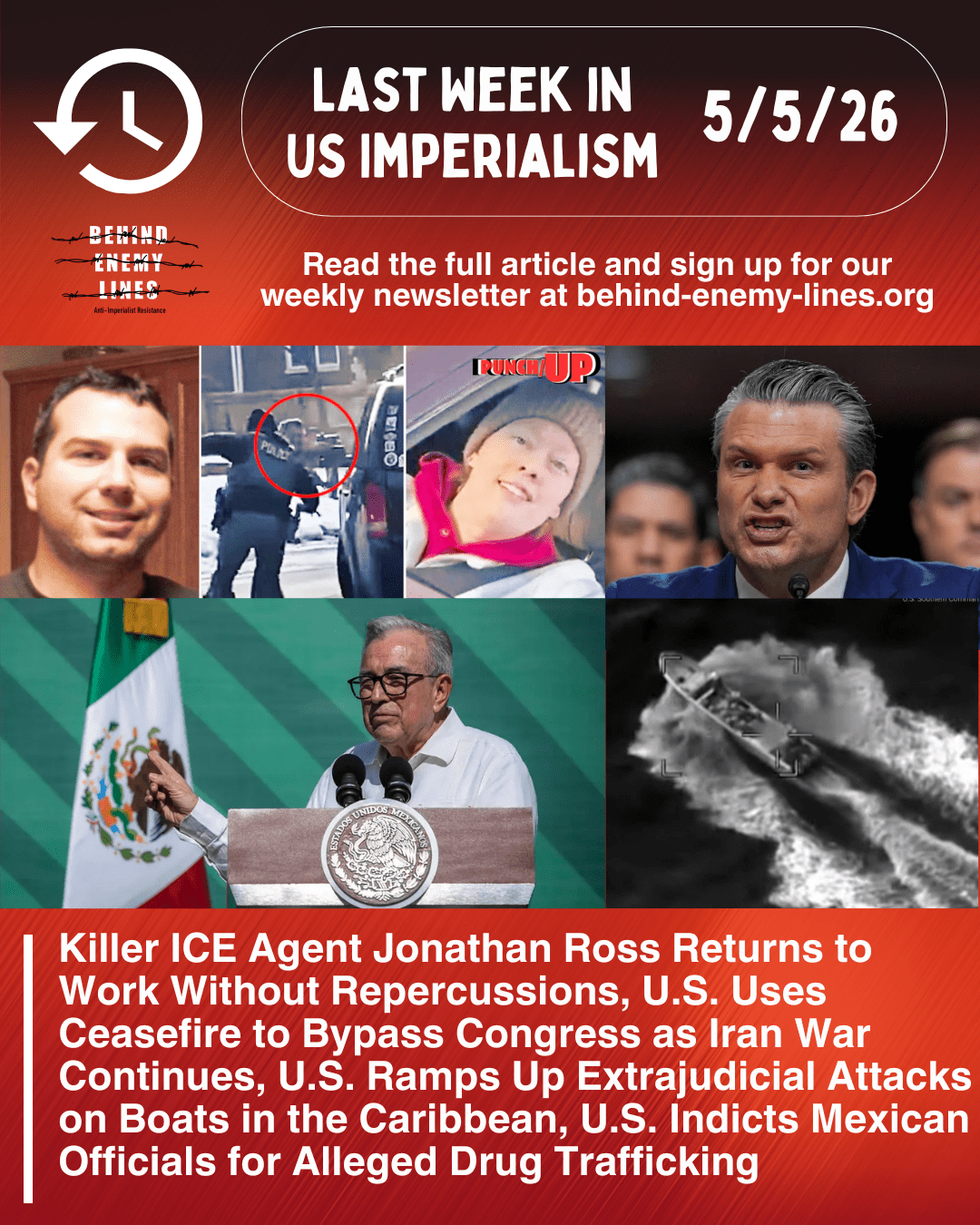 Last Week in US Imperialism –&nbsp;5/5/26