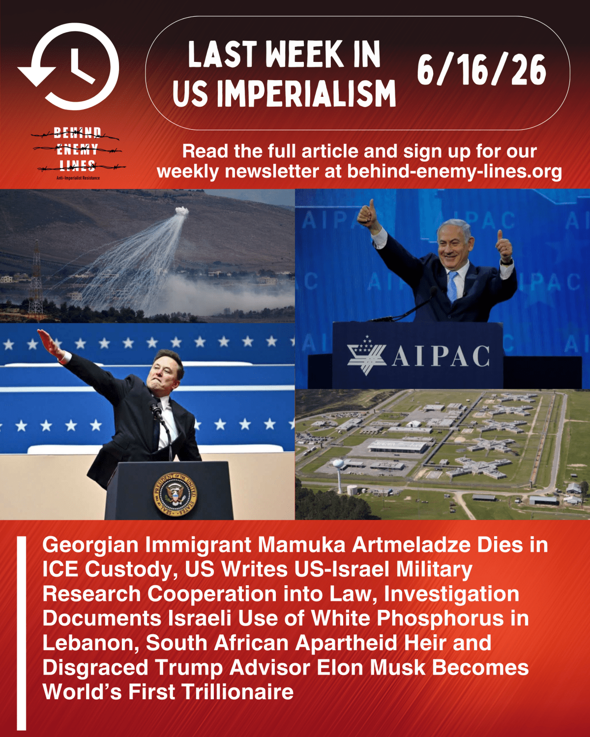 Last Week in US Imperialism –&nbsp;6/16/26