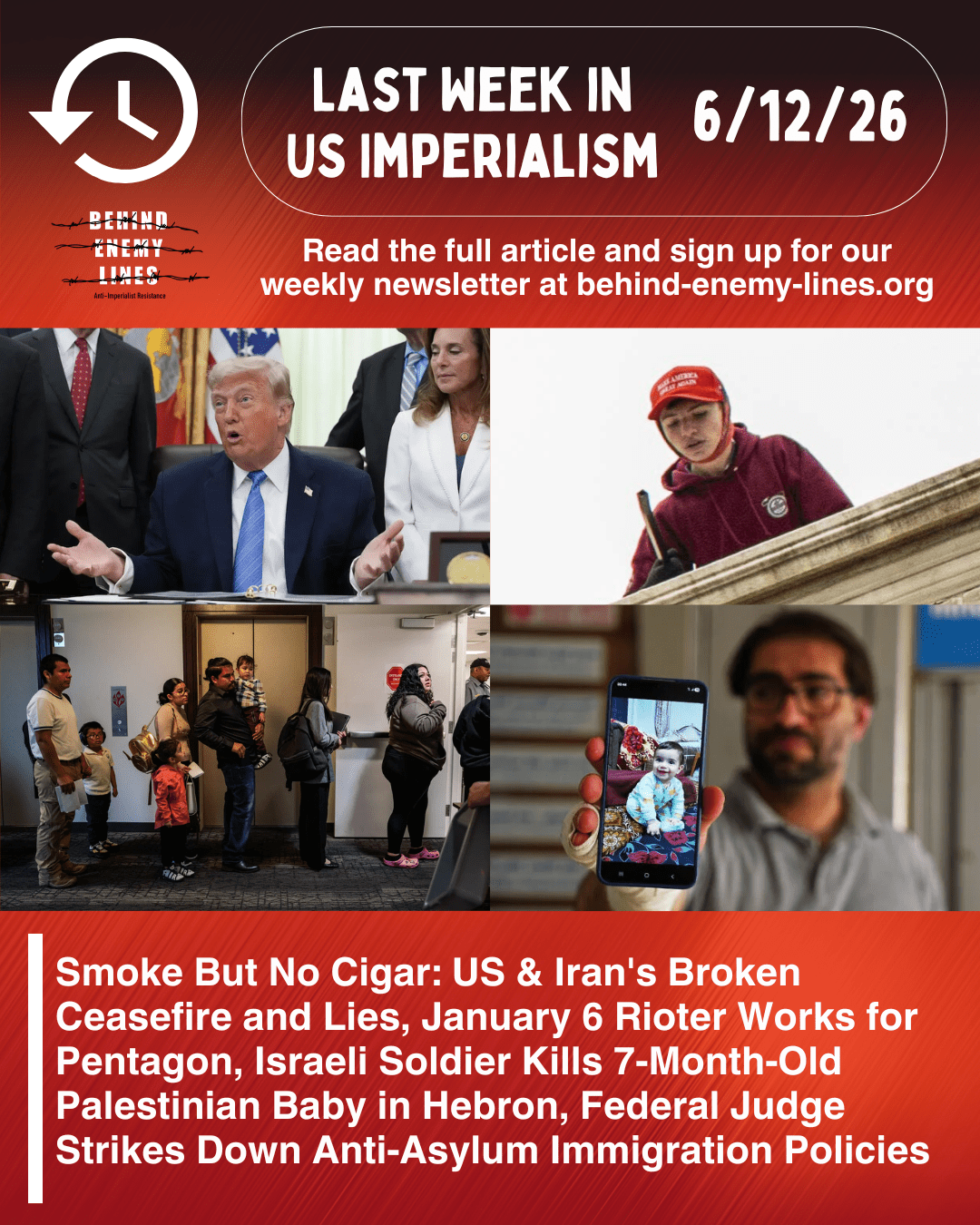 Last Week in US Imperialism –&nbsp;6/12/26