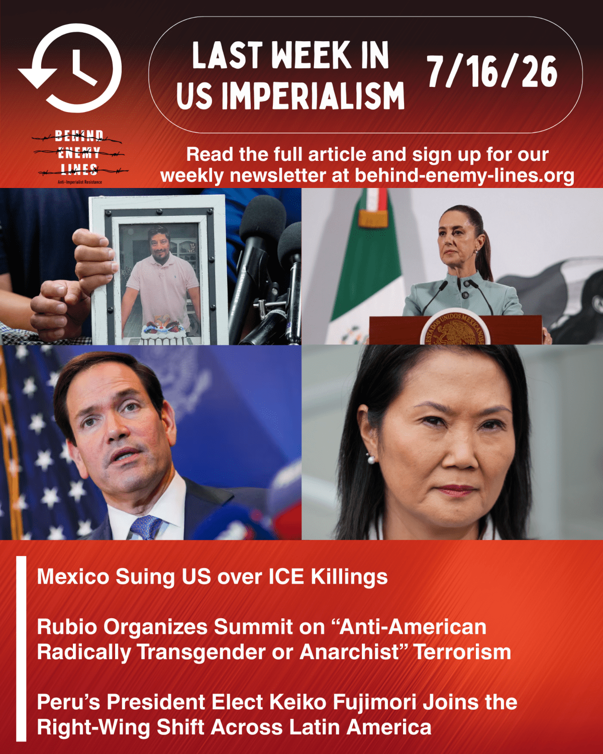 Last Week in US Imperialism –&nbsp;7/16/26