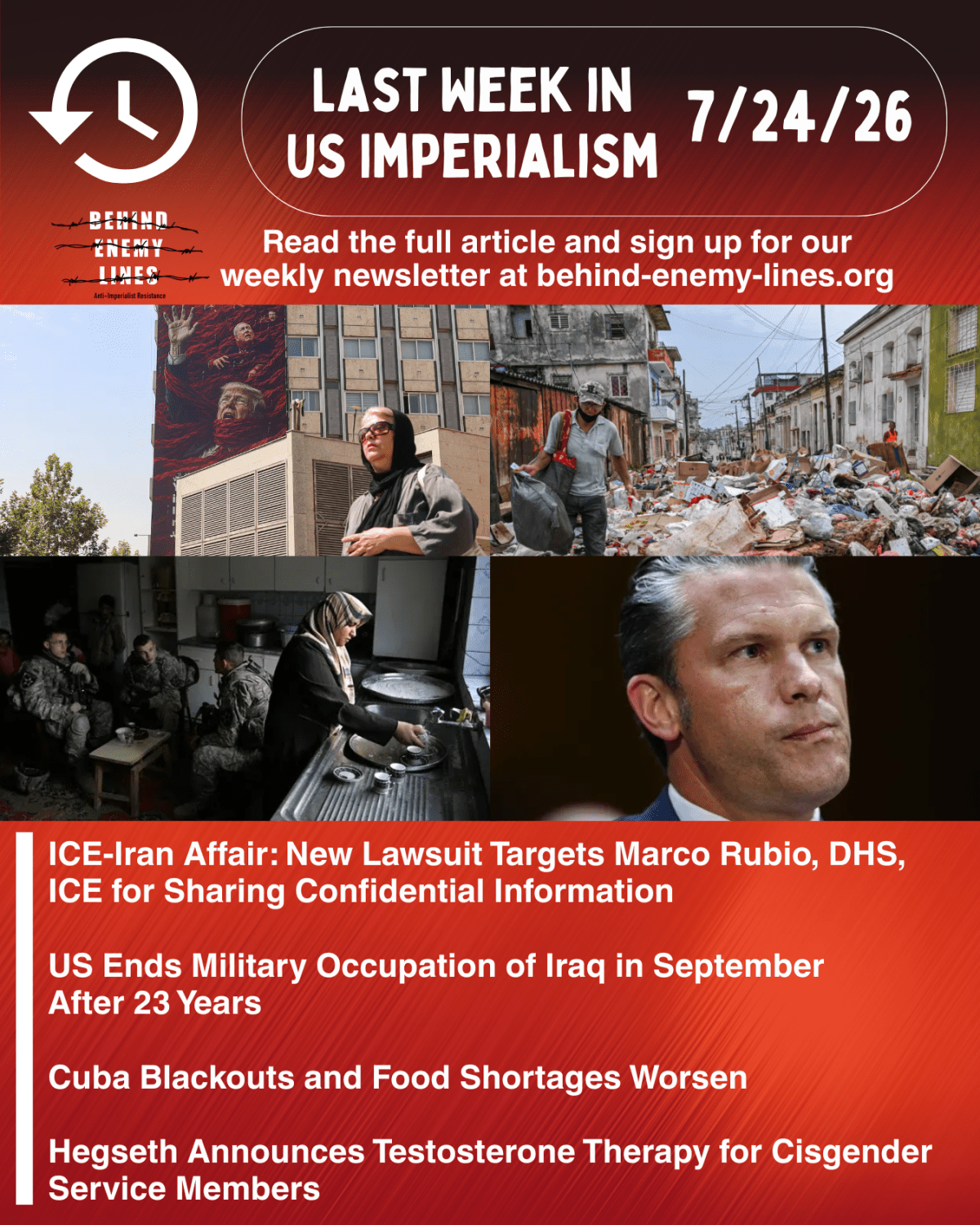 Last Week in US Imperialism –&nbsp;7/24/26