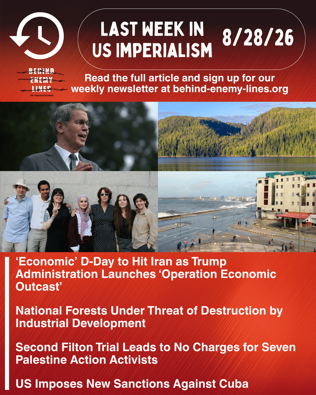 Last Week in US Imperialism –&nbsp;8/28/26